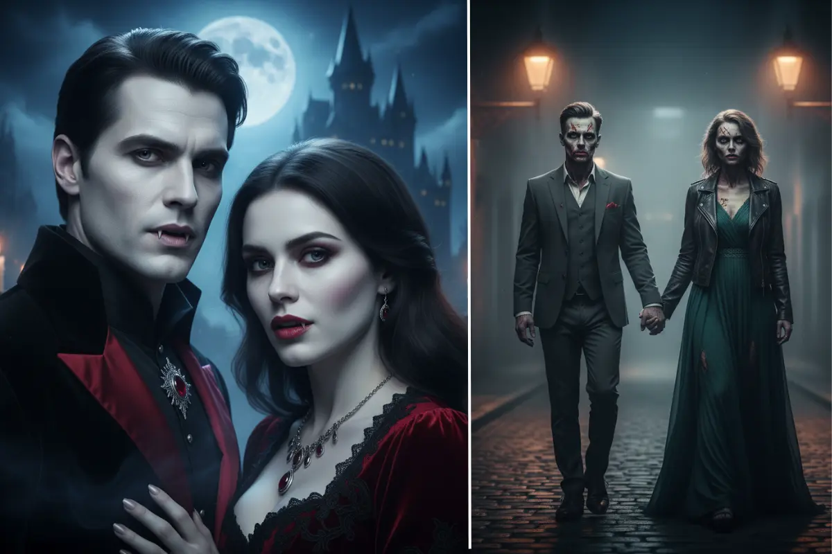 10 Copy-Paste Gemini AI Prompts to Create Halloween Couple Photos