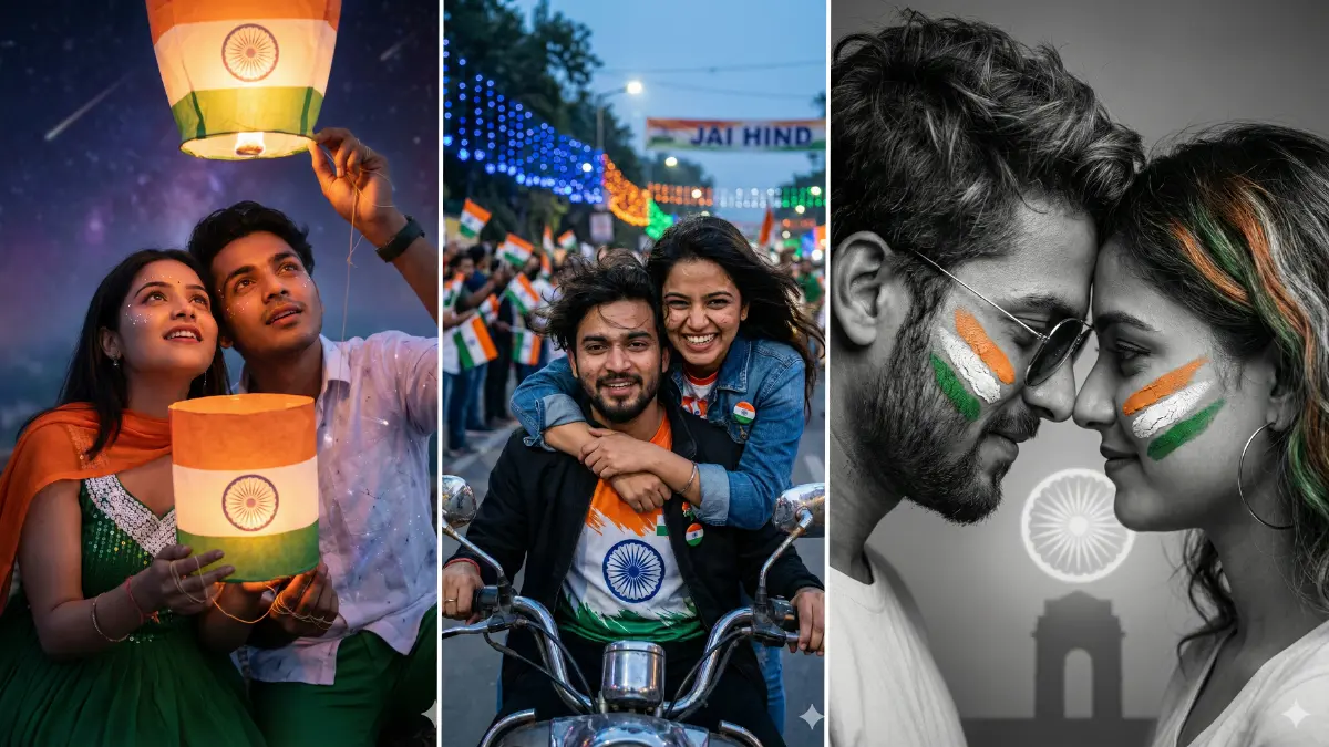 11 Republic Day Gemini AI Prompts for Gen Z Indian Couples to Create Beautiful Portraits