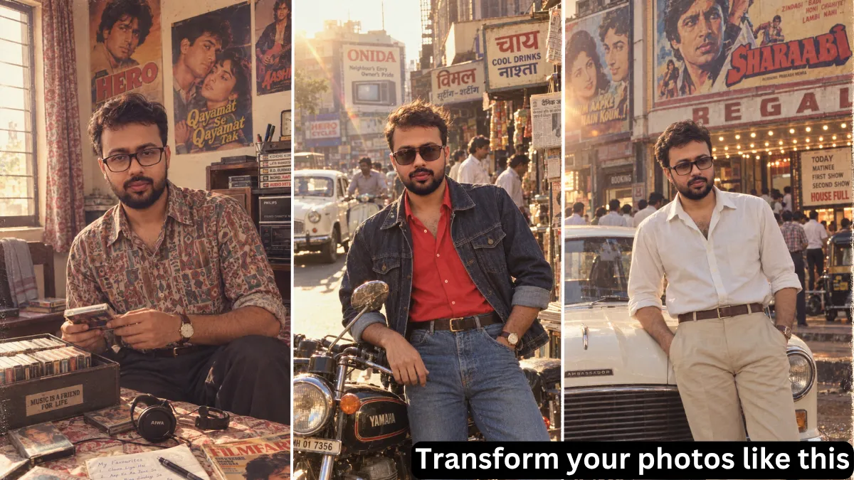 11 1980s ChatGPT Prompts for Indian Men to Create Stunning Retro Photos